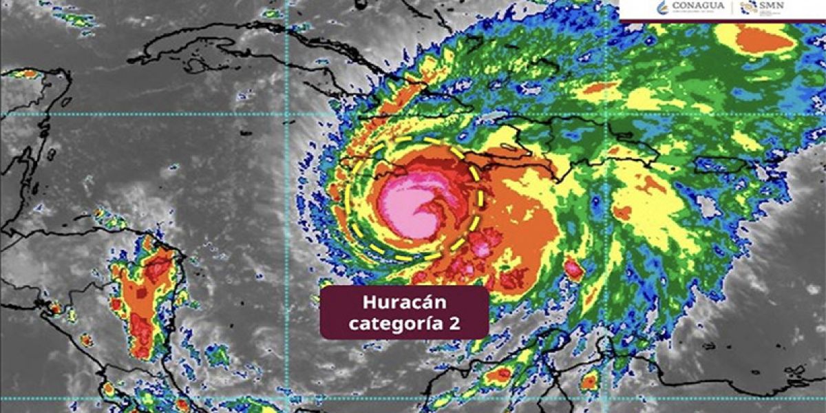 Huracán “Melissa” alcanza categoría 2 en el Atlántico; continúa lejos de las costas mexicanas