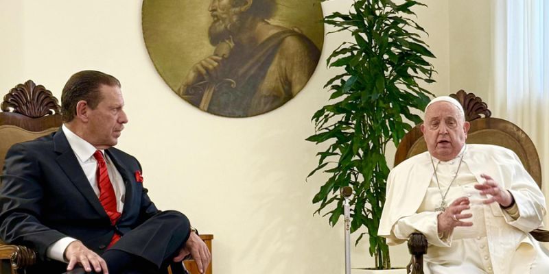 La perdida del Papa Francisco es una tristeza enorme, el mundo esta de luto : Hector Sulaiman Saldívar