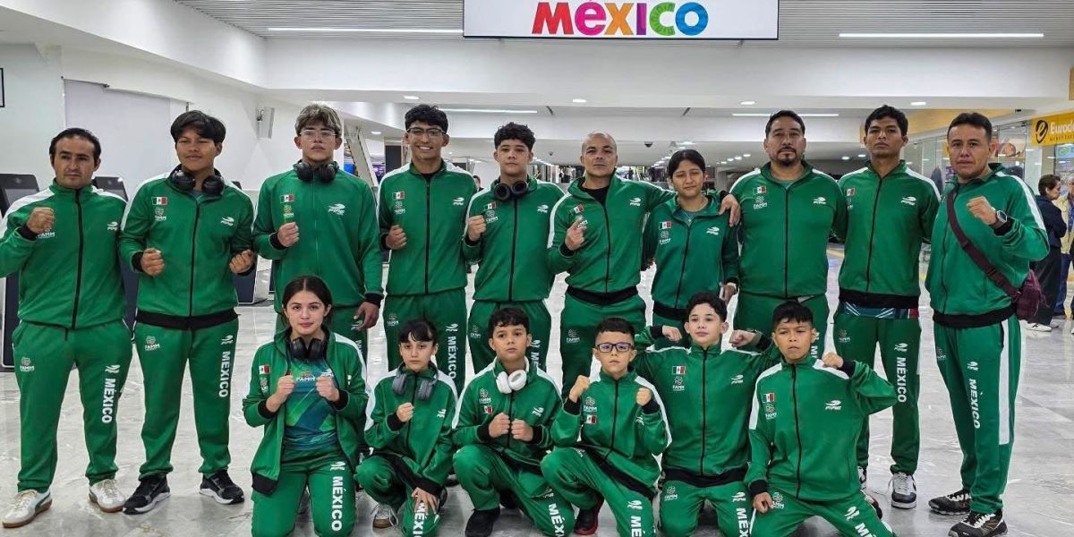 Representan atletas tamaulipecos a México en el Mundial Juvenil IMMAF 2026