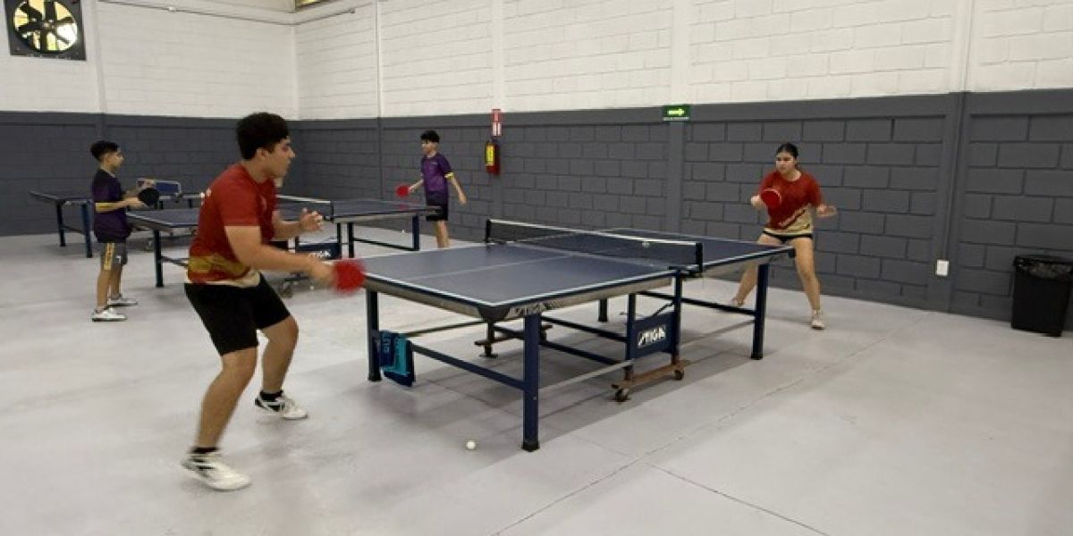 Rehabilitan Centro Deportivo Estatal en la Unidad Siglo XXI para impulsar el tenis de mesa