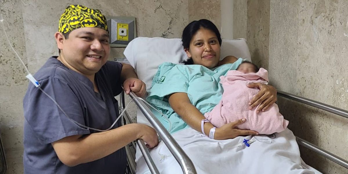 Nació en Madero el primer bebe Tamaulipeco del 2024