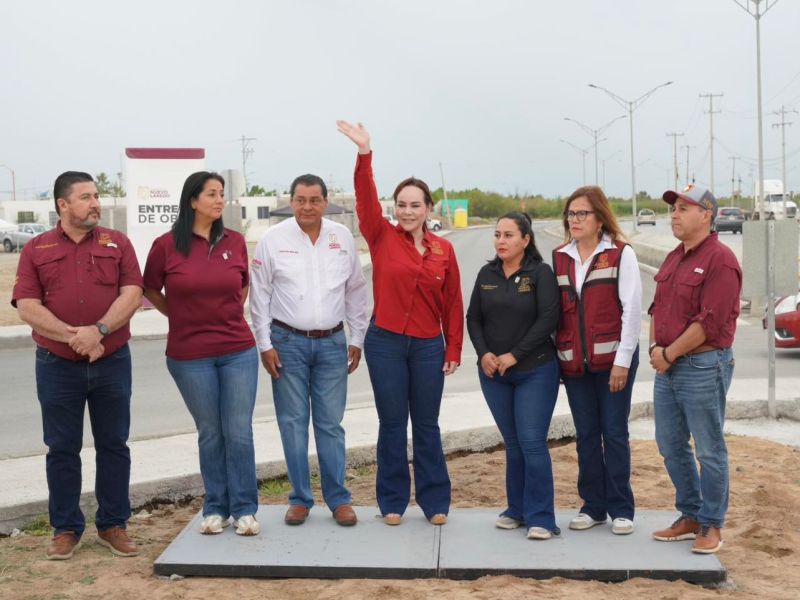 Transforma gobierno municipal acceso a los olivos 2 con pavimentación de Bulevar Rea