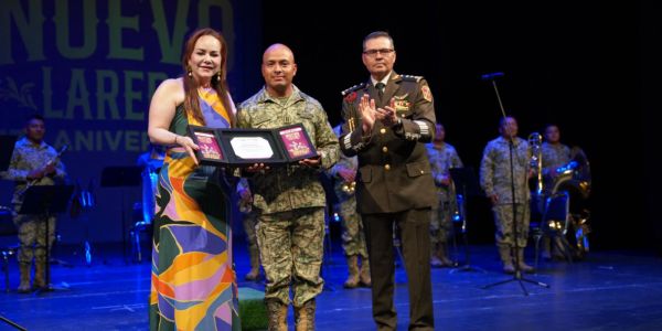 Brinda SEDENA gran concierto de gala como parte de los festejos del 177 aniversario de Nuevo Laredo