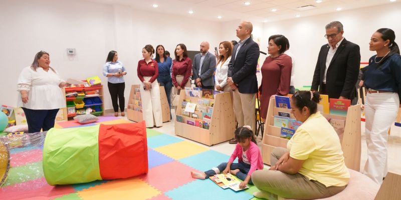 Inauguran en Nuevo Laredo primer espacio amigable con enfoque de infancia y bebeteca de todo Tamaulipas