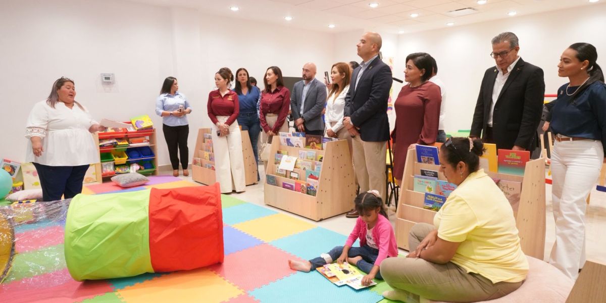 Inauguran en Nuevo Laredo primer espacio amigable con enfoque de infancia y bebeteca de todo Tamaulipas