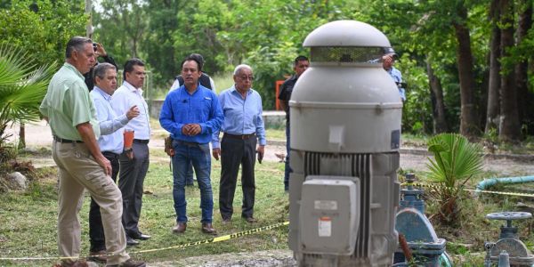 Supervisa alcalde los manantiales de La Peñita