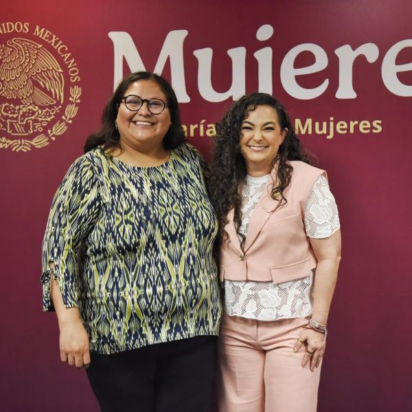 Tejedoras de la Patria está en marcha en Tamaulipas; Se reúne secretaria de la mujer Citlalli Hernández con la senadora Olga Sosa Ruíz