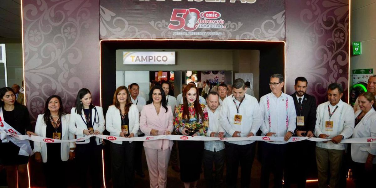 Carmen Lilia Canturosas presenta en Tampico la transformación de Nuevo Laredo como modelo de infraestructura y turismo sostenible