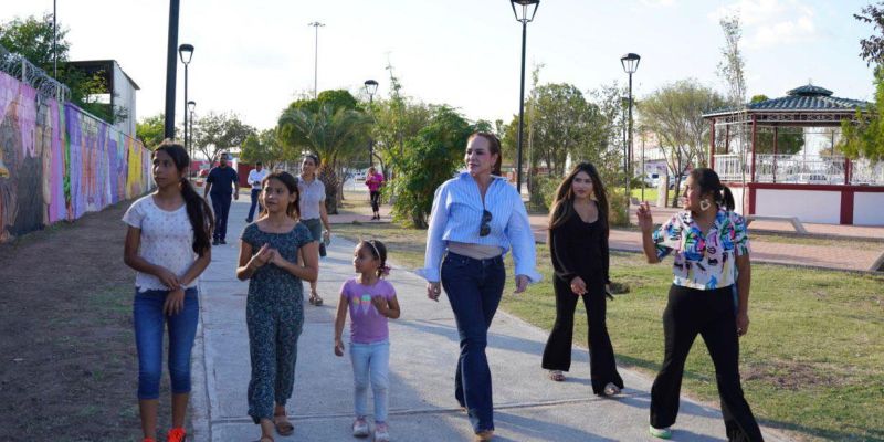 Alcaldesa Carmen Lilia Canturosas invita a inauguración de la “Plaza de la Mujer“
