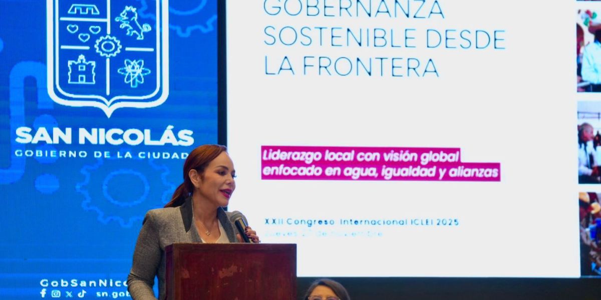 Carmen Lilia Canturosas posiciona a Nuevo Laredo como referente global de sustentabilidad