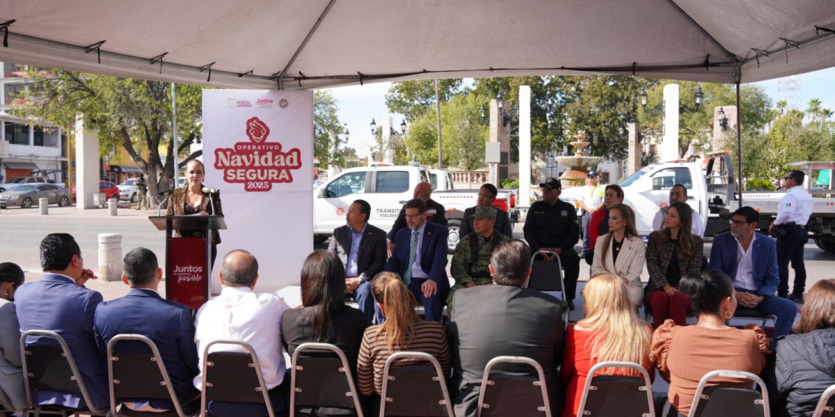 Carmen Lilia Canturosas pone en marcha operativo especial para proteger a las familias y paisanos en temporada navideña