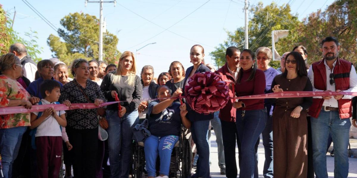 Gobierno de Carmen Lilia Canturosas entrega obras estratégicas de drenaje y colectores pluviales en 3 colonias de Nuevo Laredo