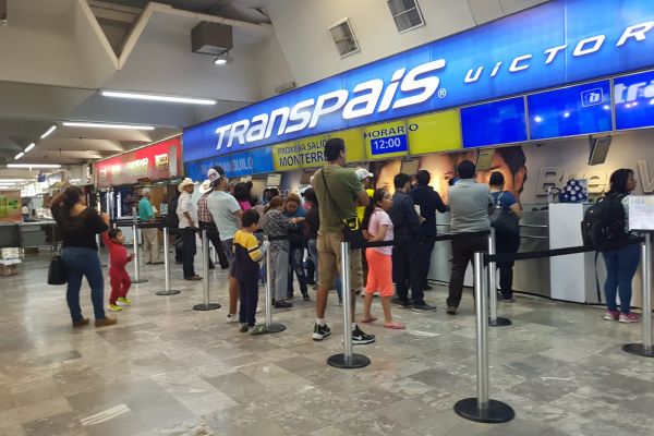 Por vacaciones, Central de Autobuses pide a usuarios no relajar la seguridad