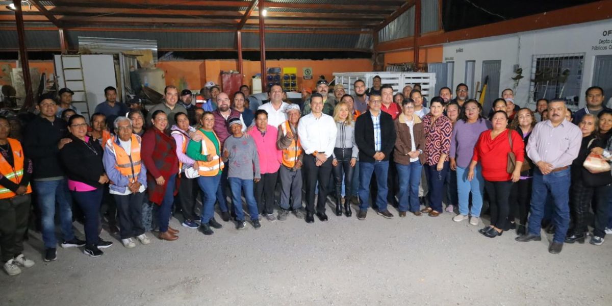 Acuerdan Lalo Gattás y sindicato del Municipio trabajar en unidad