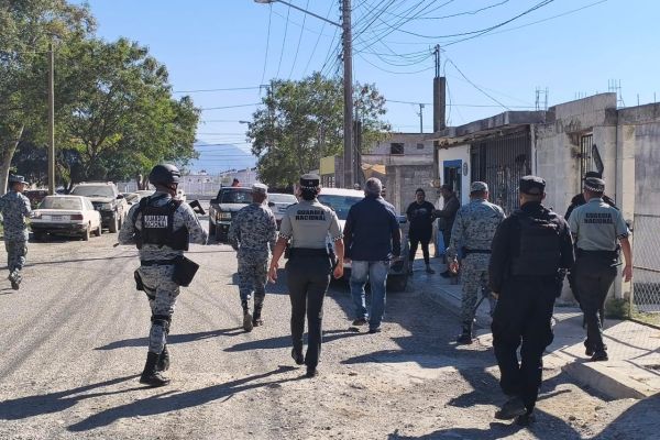 Con recorridos de proximidad, refuerzan Municipio, GN y GE seguridad en Victoria