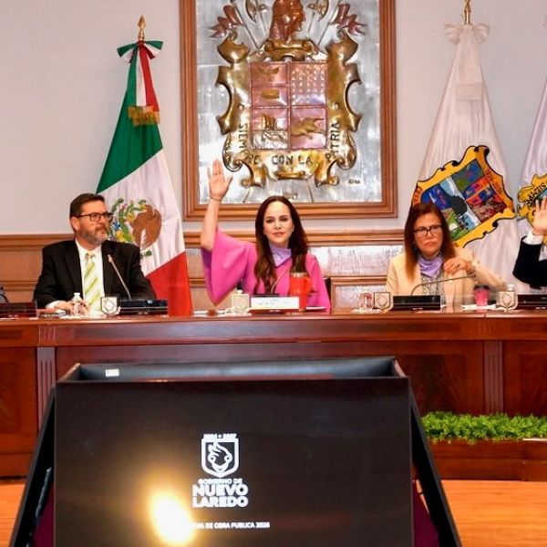 Cabildo aprueba plan de obra pública 2026 para continuar impulsando el futuro de Nuevo Laredo