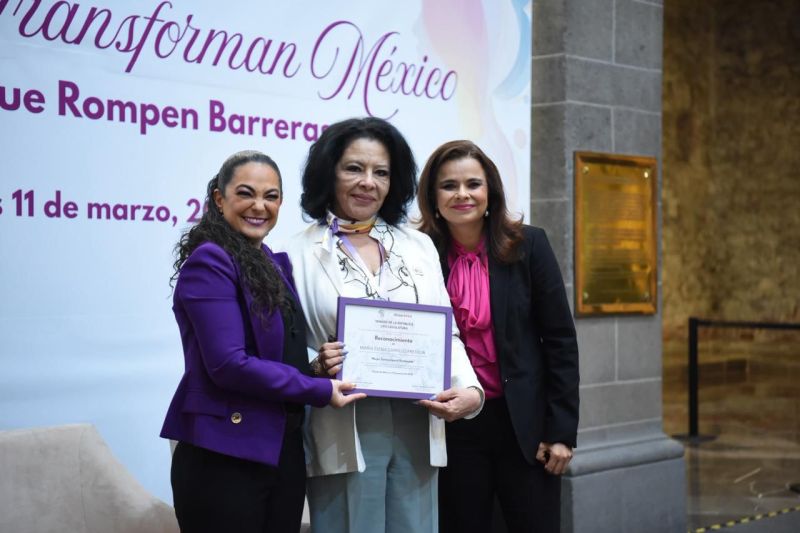 Senadora Olga Sosa preside foro “Mujeres que Transforman México: Liderazgos que Rompen Barreras” y reconoce a mujeres tamaulipecas