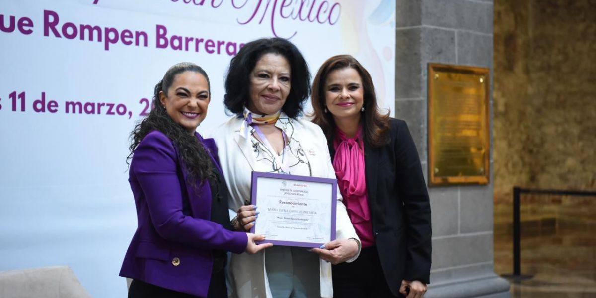 Senadora Olga Sosa preside foro “Mujeres que Transforman México: Liderazgos que Rompen Barreras” y reconoce a mujeres tamaulipecas