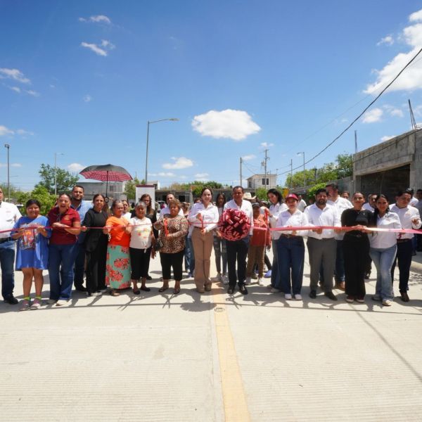 Gobierno municipal transforma vialidades al poniente de Nuevo Laredo con obras del ramo 33