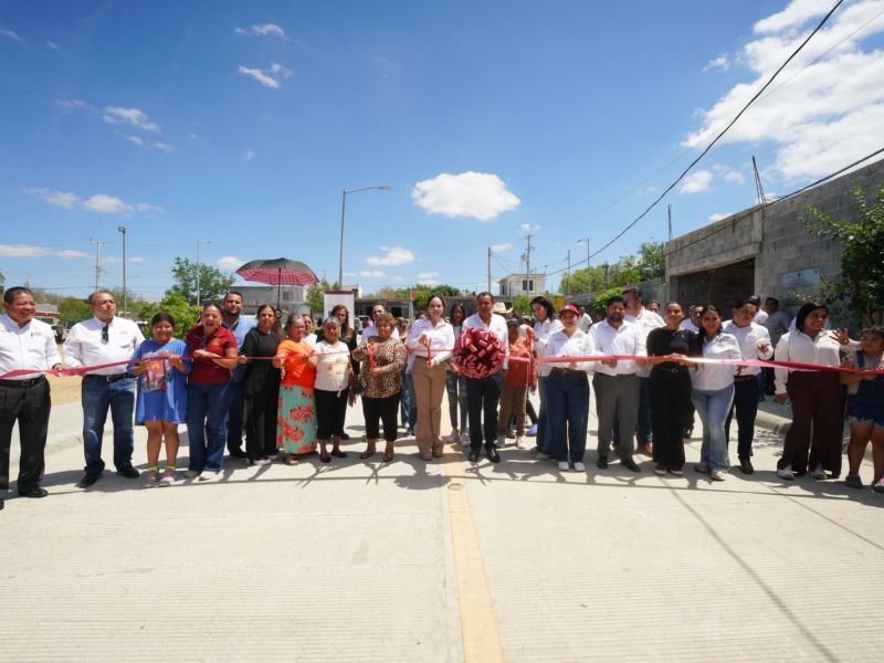 Gobierno municipal transforma vialidades al poniente de Nuevo Laredo con obras del ramo 33