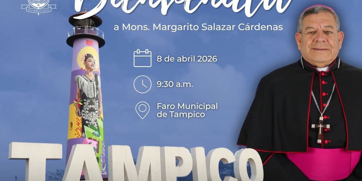 Llega este miércoles el nuevo Obispo a Tampico