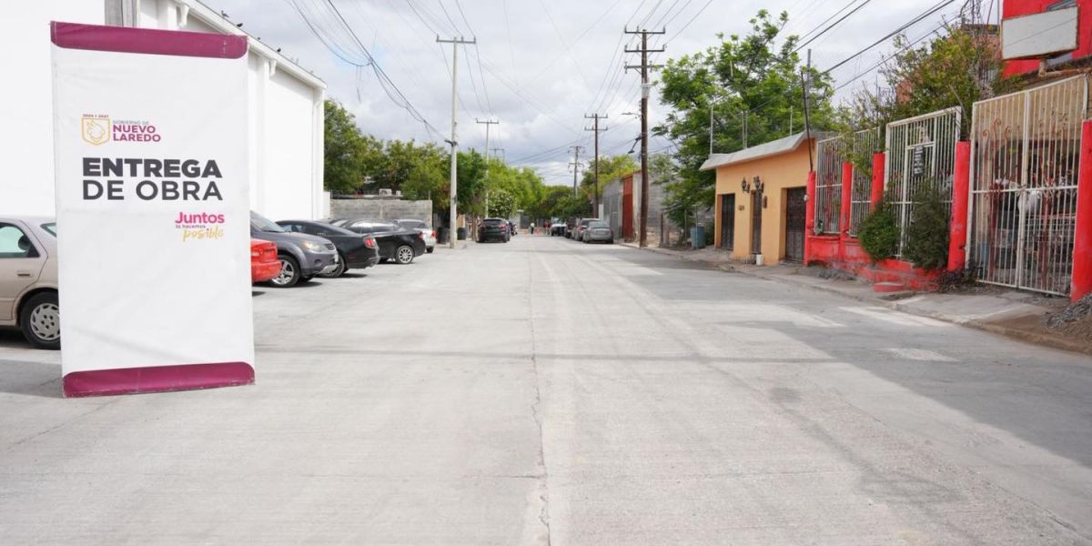 Gobierno municipal consolida transformación urbana con pavimentación y drenaje sanitario en colonia Hipódromo