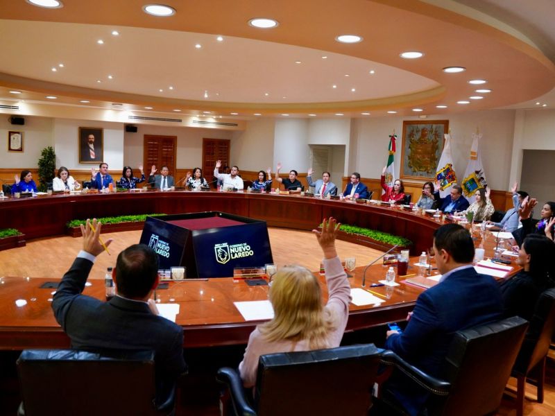 Cabildo de Nuevo Laredo aprueba 100% de descuento en recargos en el predial y fortalece la recaudación