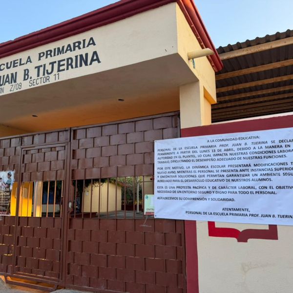 Maestros de Güémez paran labores por presunto abuso de autoridad