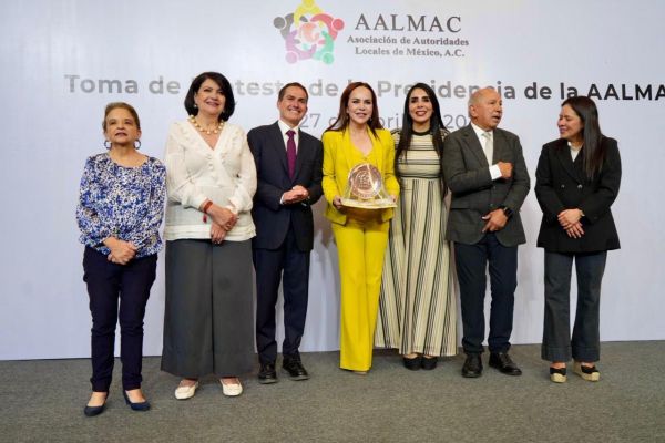 Impulsa alcaldesa Carmen Lilia Canturosas agenda municipalista en asamblea nacional de AALMAC