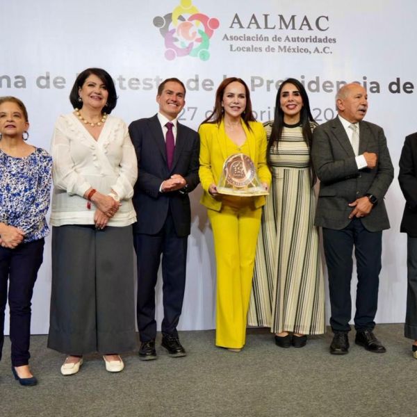 Impulsa alcaldesa Carmen Lilia Canturosas agenda municipalista en asamblea nacional de AALMAC