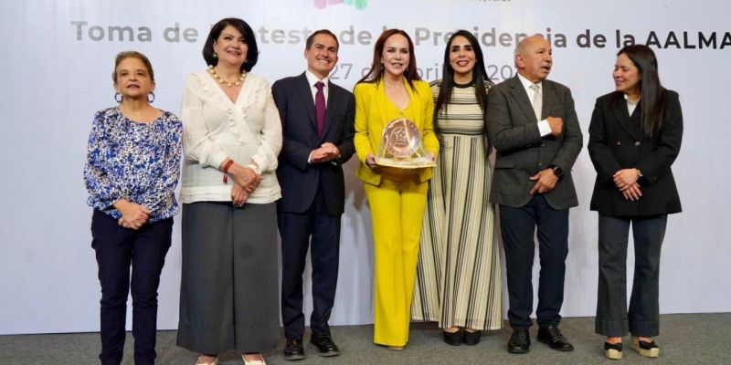 Impulsa alcaldesa Carmen Lilia canturosas agenda municipalista en asamblea nacional de AALMAC