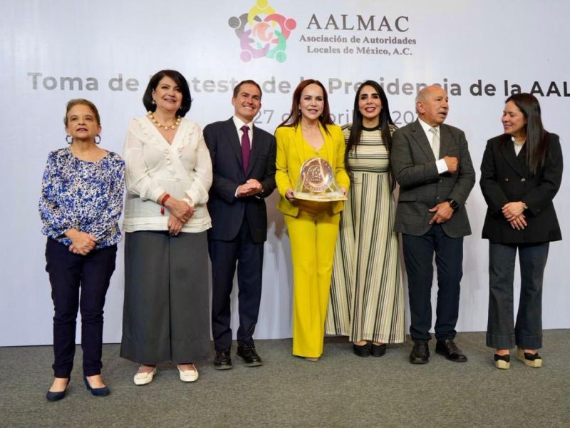 Impulsa alcaldesa Carmen Lilia Canturosas agenda municipalista en asamblea nacional de AALMAC