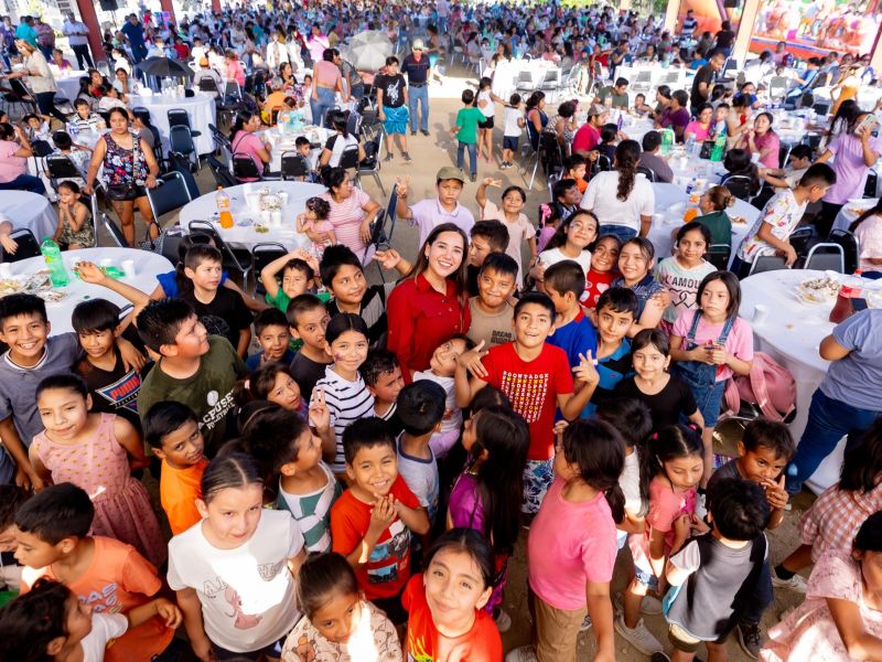 Katalyna Méndez celebra el Día del Niño: “Cuidar a la niñez es construir el futuro de nuestra Victoria”
