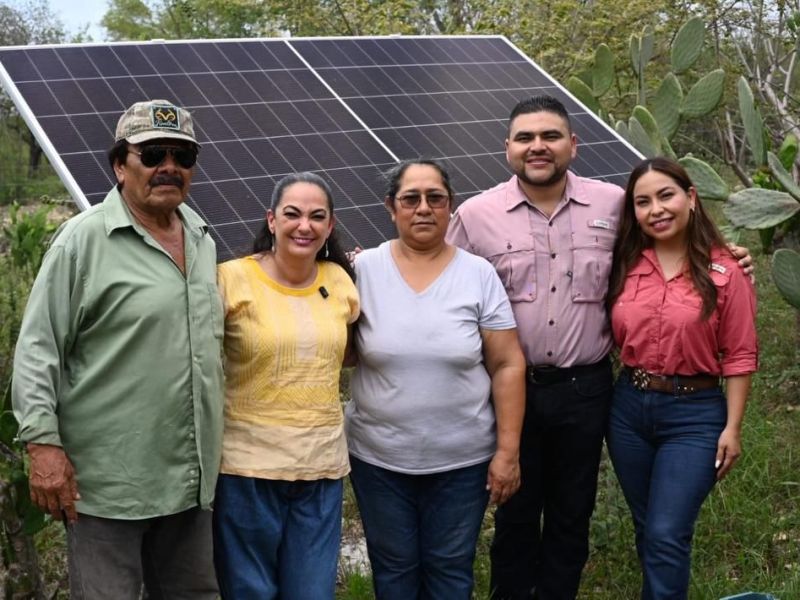 Reconoce senadora Olga Sosa Ruíz avance de programa de Electrificación Total en Tamaulipas