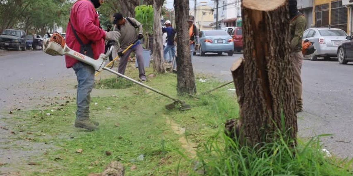 Trabaja gobierno de Gattás en la mejora urbana de la Capital