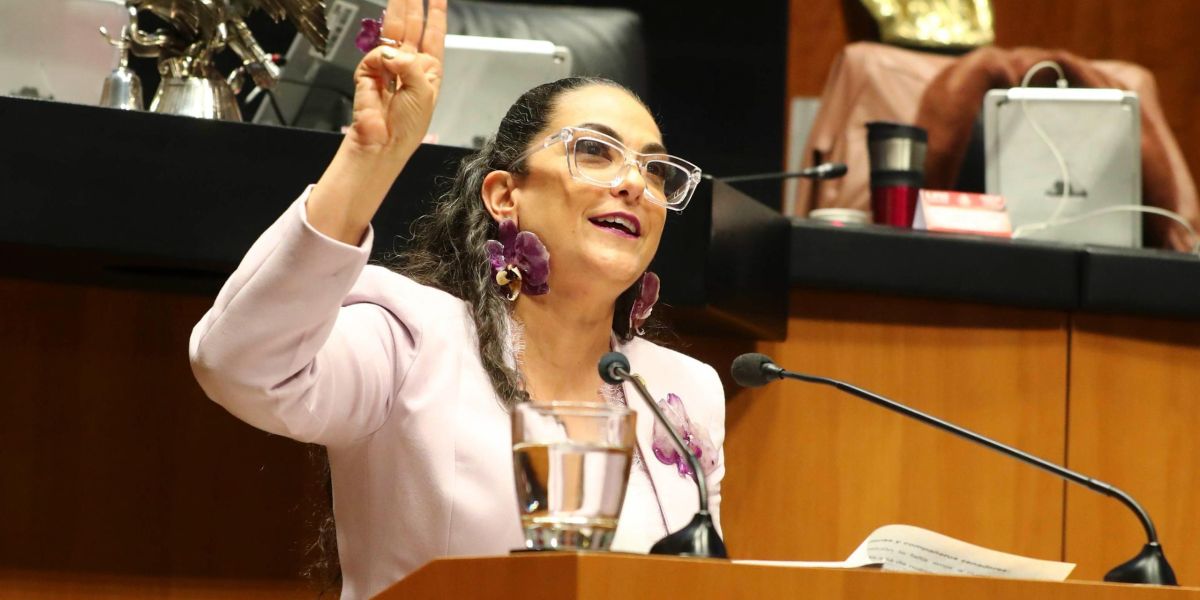 Tenemos un gobierno que defiende la soberanía nacional con dignidad: senadora Olga Sosa Ruíz