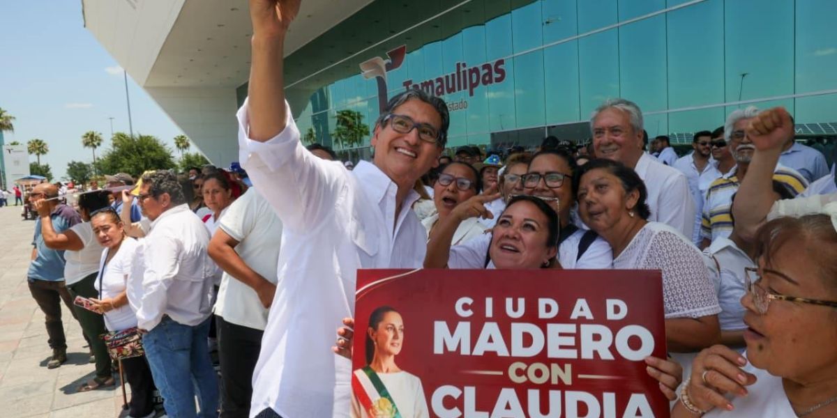 Ciudad Madero refrenda su respaldo a la Presidenta Claudia Sheinbaum y a la defensa de la soberanía nacional