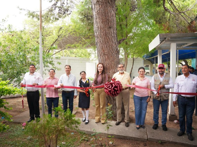 Gobierno de Carmen Lilia Canturosas transforma escuelas de educación básica con inversión en infraestructura