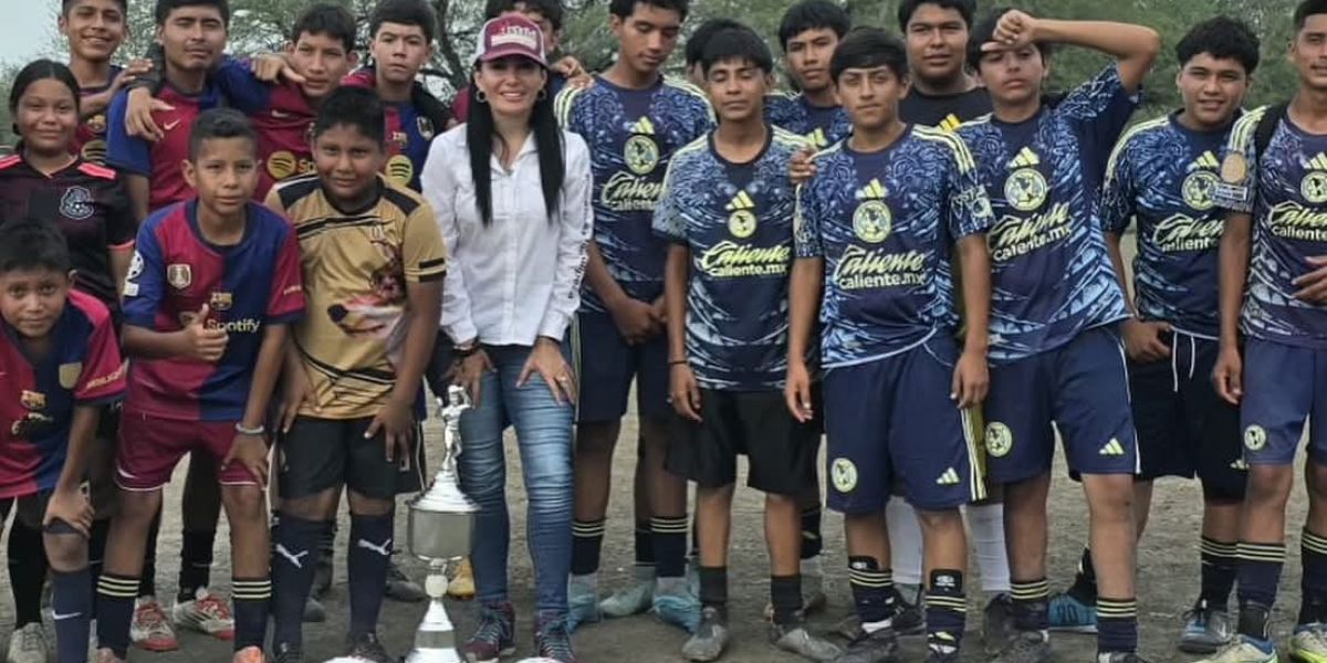 Nueva Apolonia vive gran fiesta deportiva con cuadrangular impulsado por Astrid Sontoya Muller
