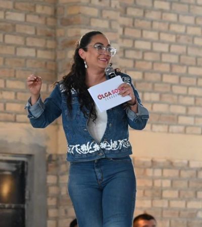 Claudia Sheinbaum cumple a Tamaulipas con bienestar, vivienda e infraestructura: Olga Sosa