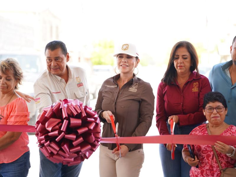 Gobierno de Carmen Lilia Canturosas entrega obras de pavimentación y drenaje en las colonias Infonavit y Riveras del bravo