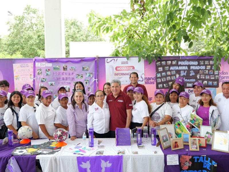 Acercan gobierno municipal y DIF Tamaulipas servicios de salud a las familias altamirenses