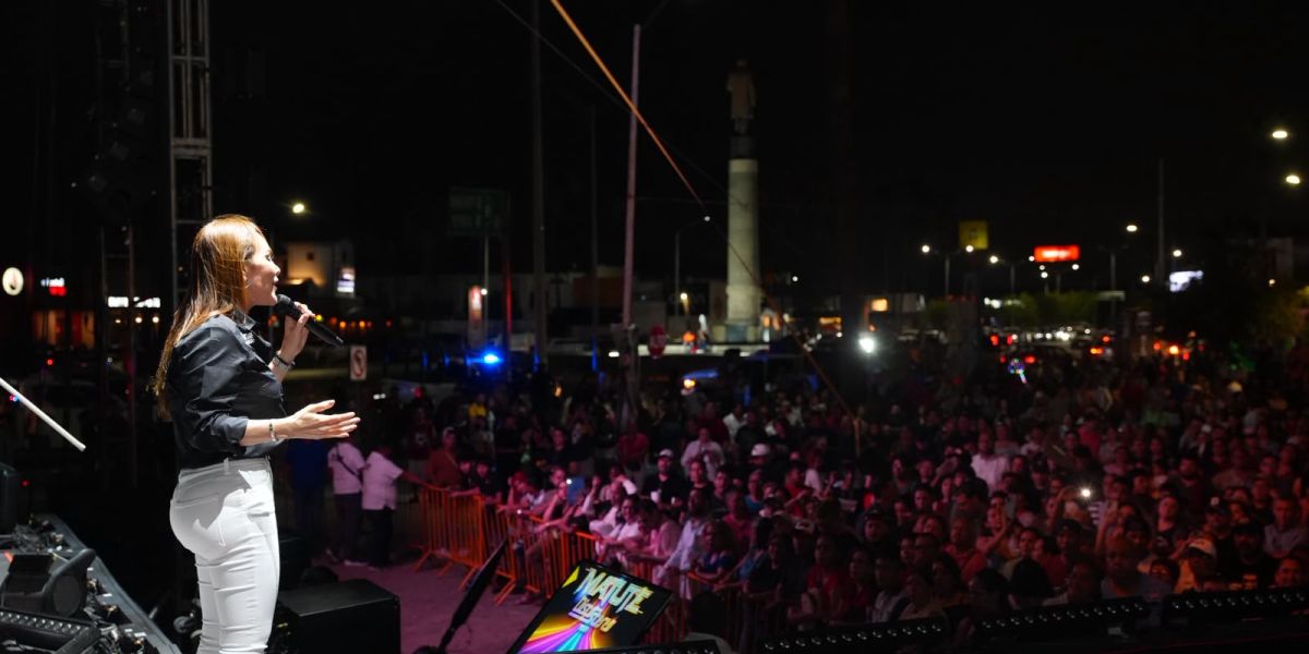 Encabeza Carmen Lilia Canturosas campechaneada 2026; más de 15 mil neolaredenses celebran el 178 aniversario de Nuevo Laredo