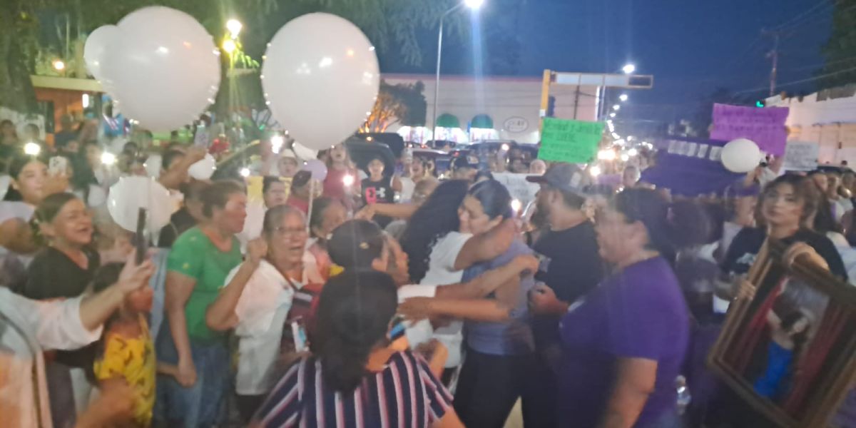 Dafne rompió fronteras: Xicoténcatl caminó abrazando el dolor de una madre