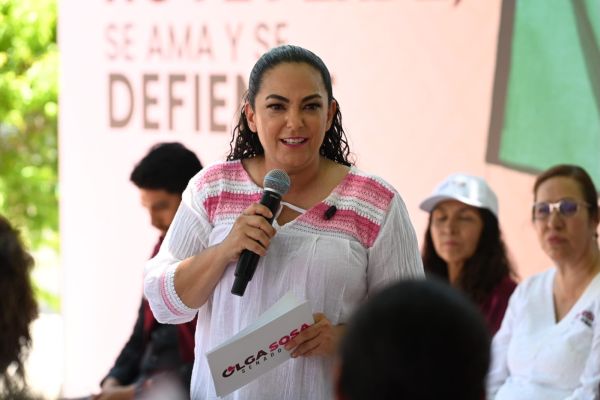El modelo del humanismo mexicano funciona: escuelas, viviendas, programas; señala Olga Sosa en Xico