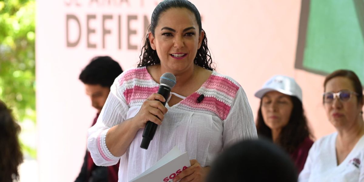 El modelo del humanismo mexicano funciona: escuelas, viviendas, programas; señala Olga Sosa en Xico