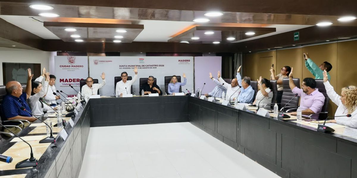 Manriene Ciudad Madero Valores Catastrales para el ejercicio fiscal 2027