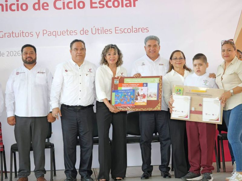 Refrenda Armando Martínez respaldo a la comunidad estudiantil de Altamira