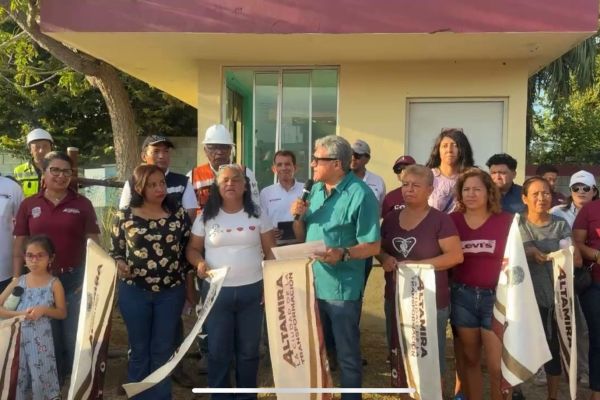 Fortalece Armando Martínez infraestructura hidrosanitaria del municipio