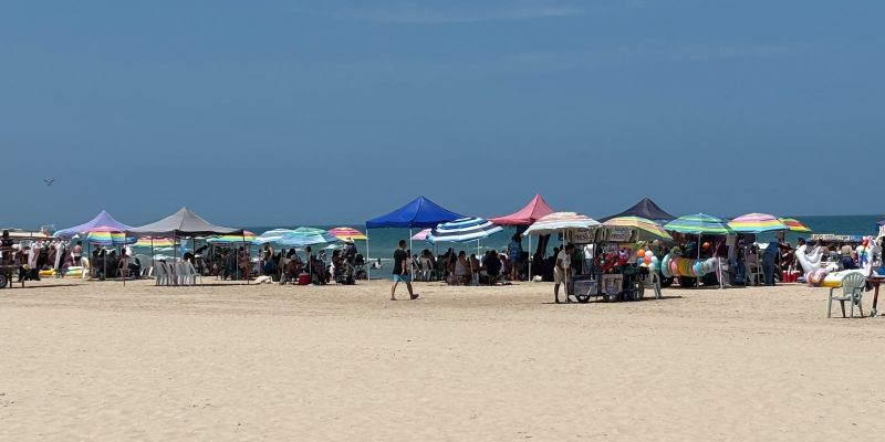 Llega operativo sorpresa a Playa Miramar
